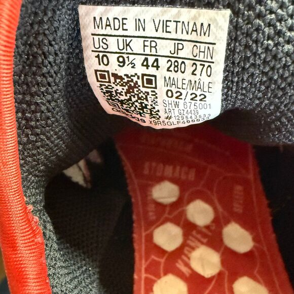 Adidas x Pharrell Williams HU NMD Animal Print Orange Size 10 NEW - Picture 10 of 10